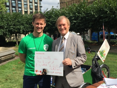 Sir David support ParkLives